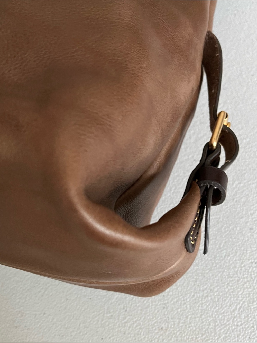 Dooney & Bourke Florentine Medium Twist Sac Shoulder Bag in elephant - Picture 8 of 12
